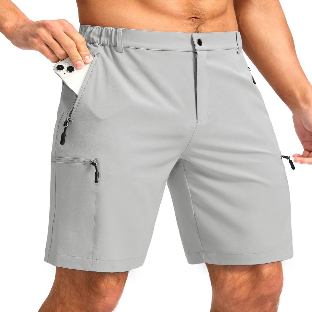 men cargo short High Quality Outdoor Shorts Men Quick Dry Water Resistant Lightweight Hiking Cargo Shorts for Fishing Travelling