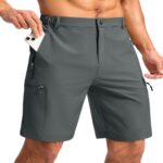 men cargo short High Quality Outdoor Shorts Men Quick Dry Water Resistant Lightweight Hiking Cargo Shorts for Fishing Travelling